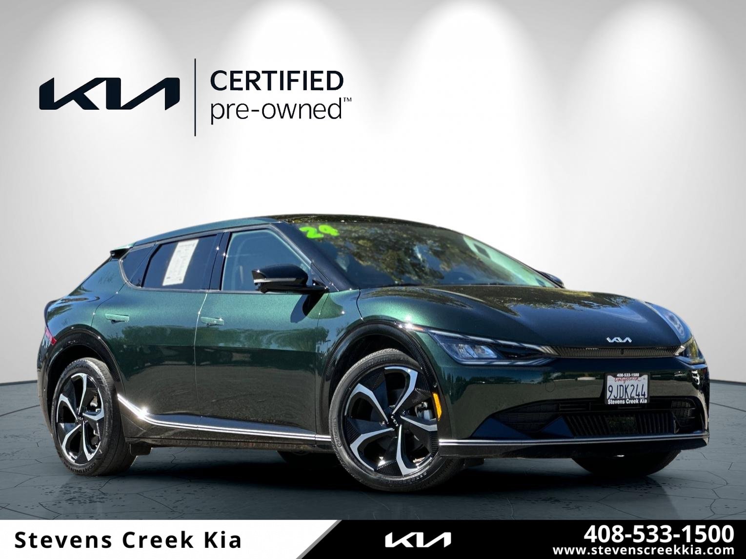 Certified 2023 Kia EV6 GT-Line with VIN KNDC3DLC5P5153200 for sale in San Jose, CA
