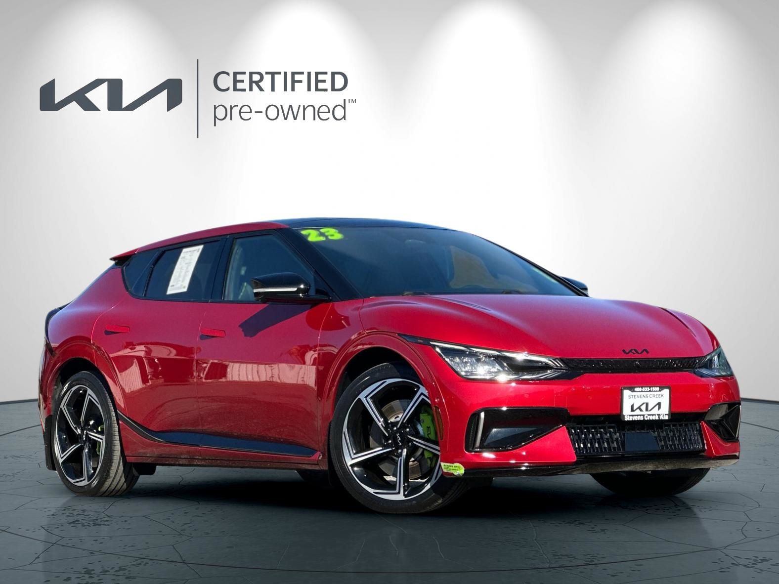 Certified 2023 Kia EV6 GT with VIN KNDC5DLE1P5104765 for sale in San Jose, CA