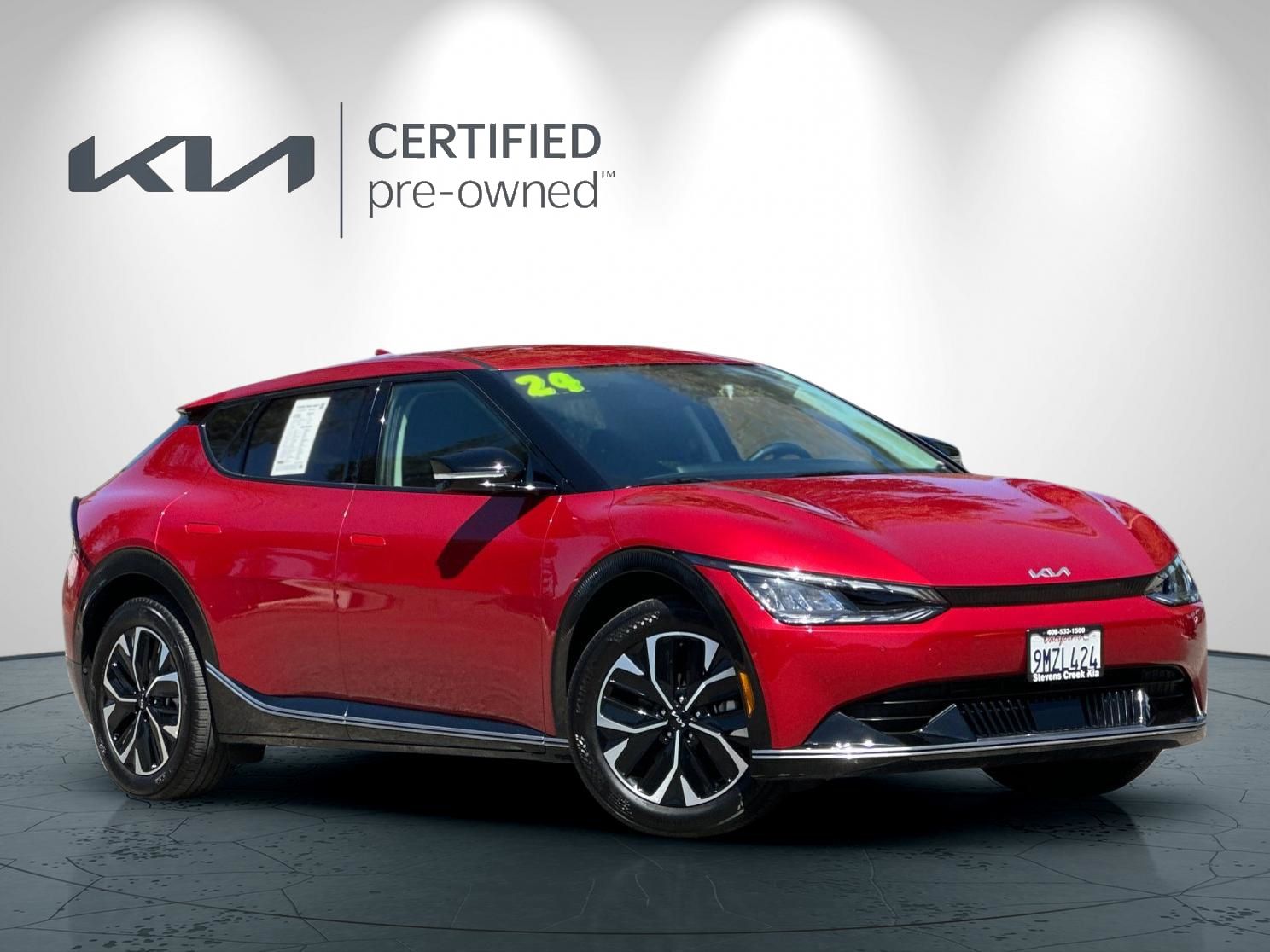 Certified 2024 Kia EV6 Wind with VIN KNDC34LA7R5204830 for sale in San Jose, CA