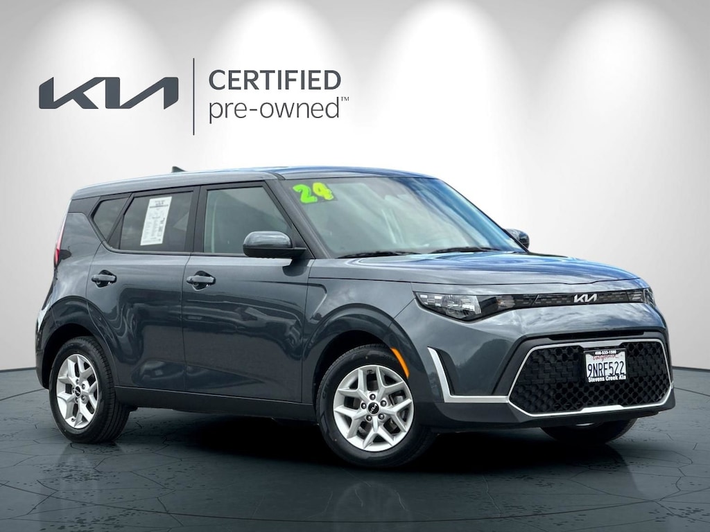 Certified 2024 Kia Soul S Hatchback