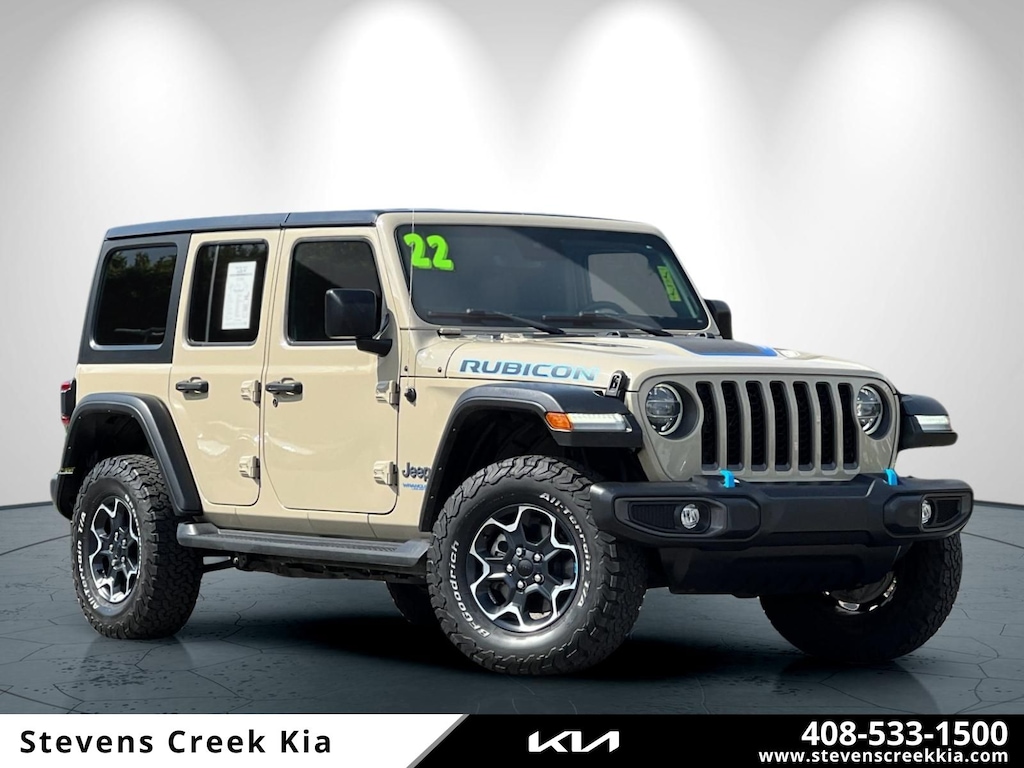 Used 2022 Jeep Wrangler Unlimited Rubicon 4xe SUV