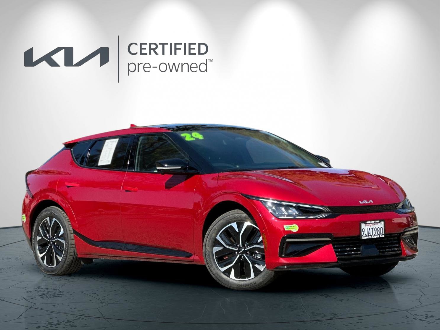 Certified 2023 Kia EV6 GT-Line with VIN KNDC44LA5P5156416 for sale in San Jose, CA