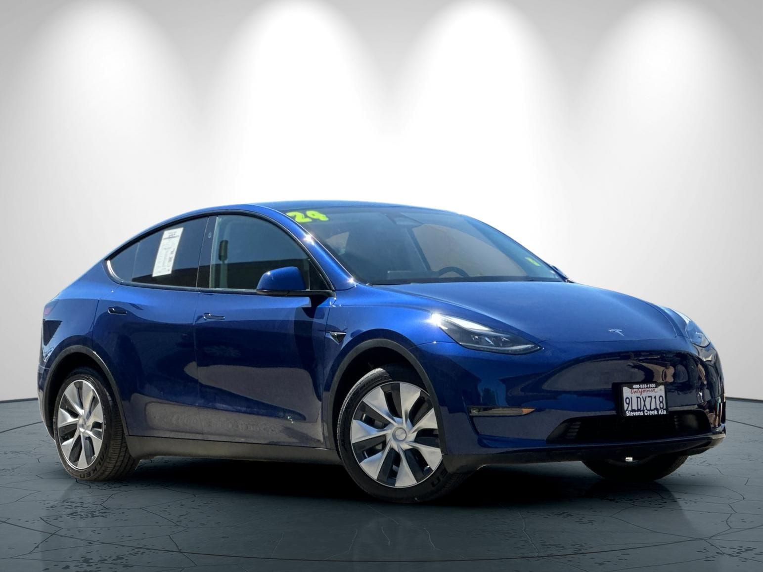Used 2024 Tesla Model Y Long Range with VIN 7SAYGAEE0RF003863 for sale in San Jose, CA