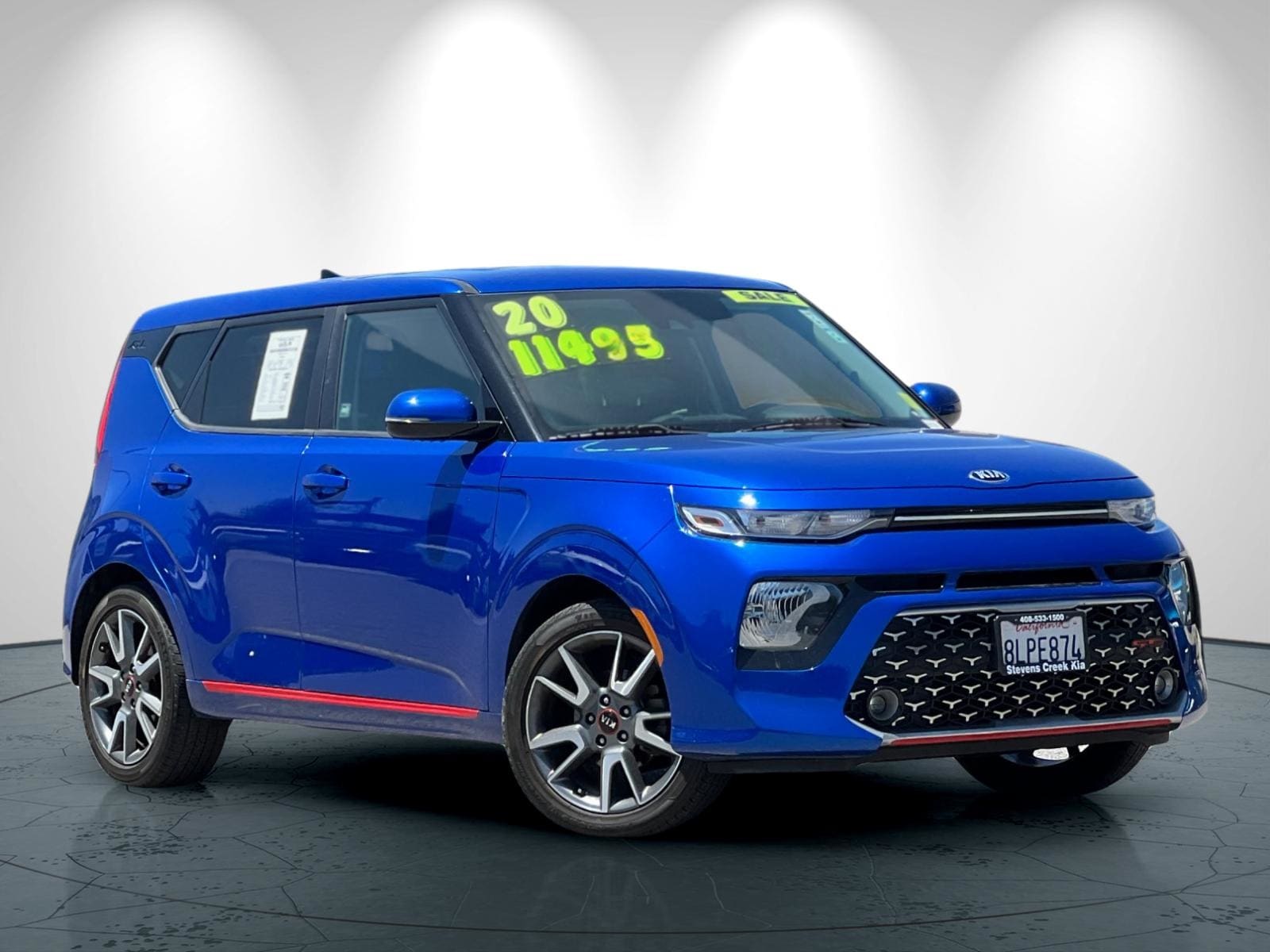 Certified 2020 Kia Soul GT-Line with VIN KNDJ63AU4L7075110 for sale in San Jose, CA