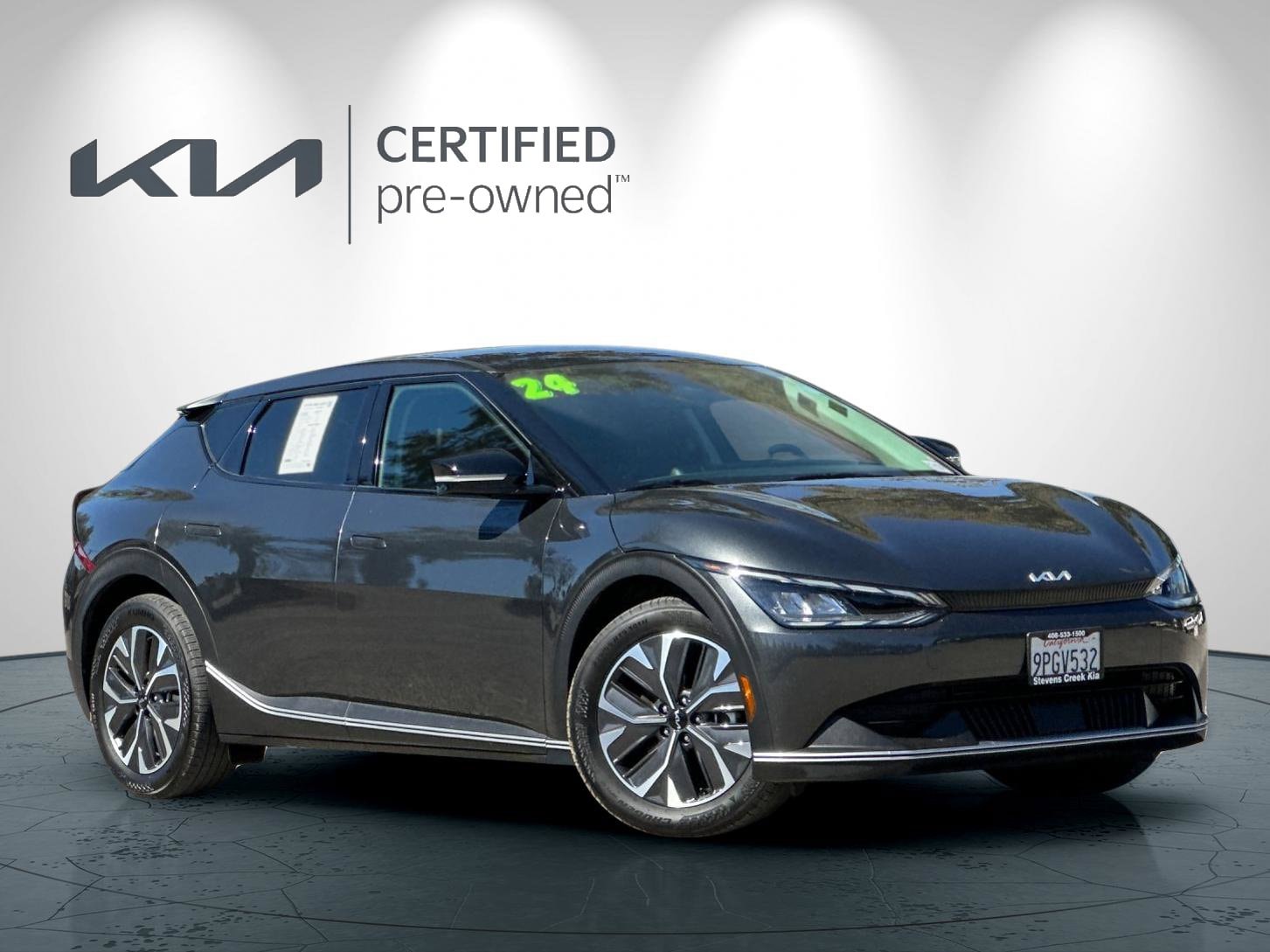 Certified 2024 Kia EV6 Light L/R with VIN KNDC34LA4R5622214 for sale in San Jose, CA