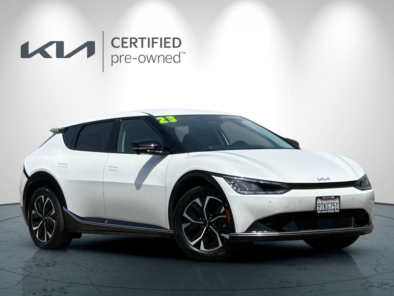 Certified 2023 Kia EV6 Wind with VIN KNDC34LA6P5603418 for sale in San Jose, CA