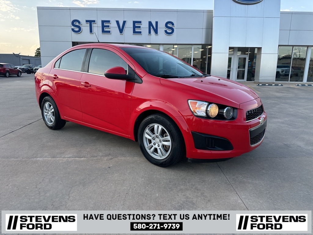 Used 2014 Chevrolet Sonic LT with VIN 1G1JC5SB1E4232347 for sale in Enid, OK