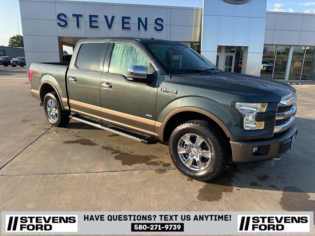 Used 2015 Ford F-150 Lariat with VIN 1FTEW1EP3FKD09734 for sale in Enid, OK