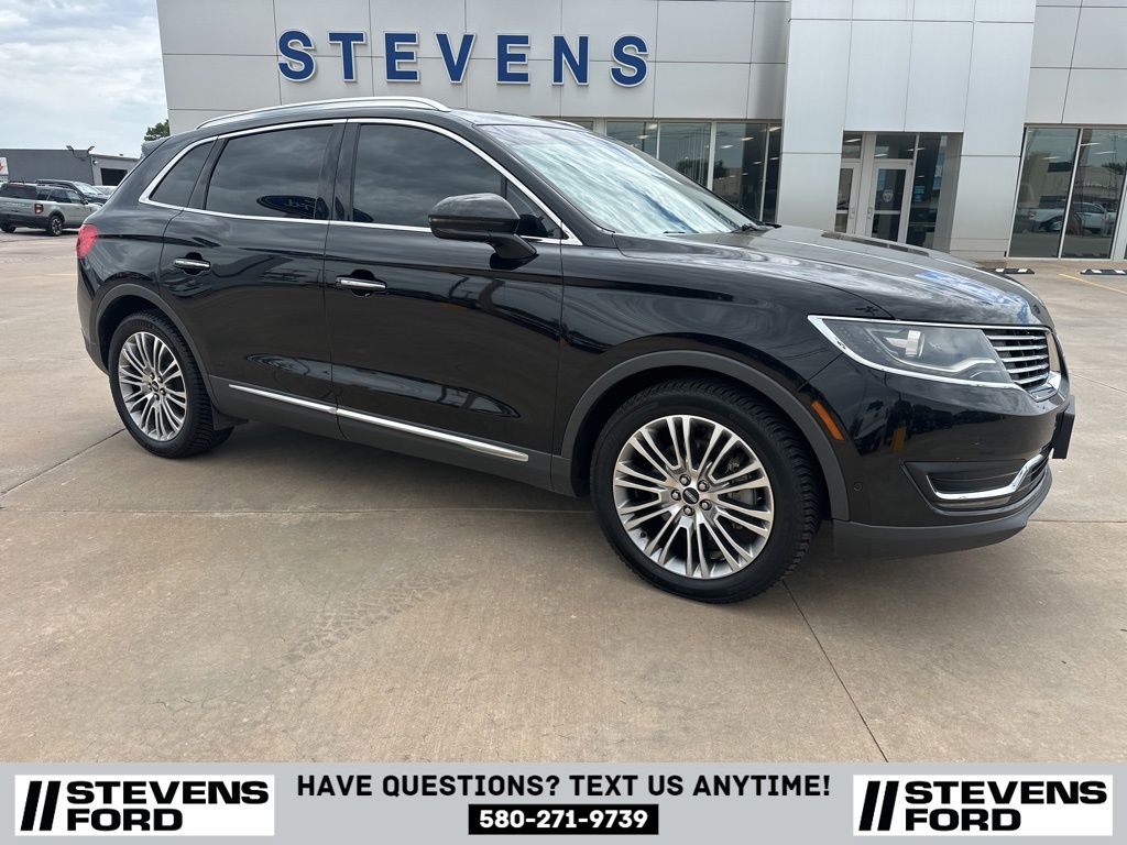 Used 2017 Lincoln MKX Reserve with VIN 2LMPJ6LR7HBL33184 for sale in Enid, OK