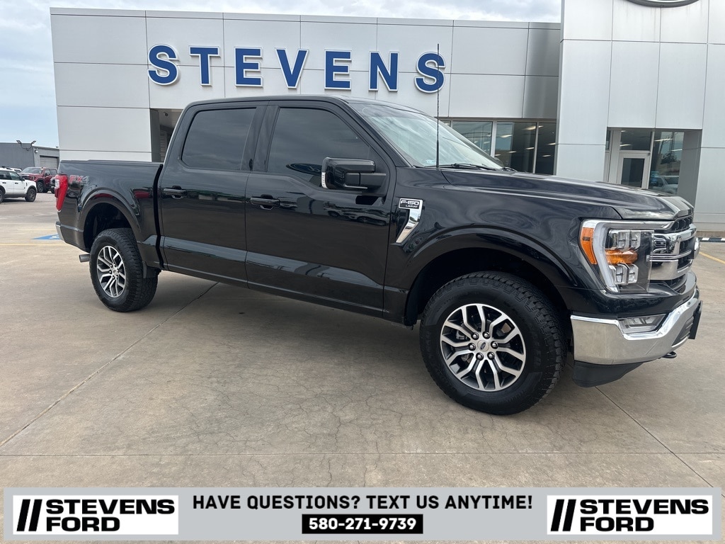 Used 2022 Ford F-150 Lariat with VIN 1FTFW1E54NKE98167 for sale in Enid, OK