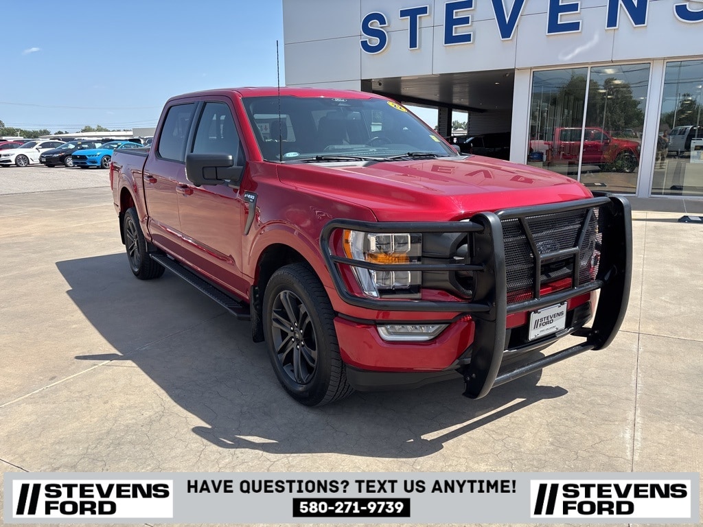 Used 2022 Ford F-150 XLT with VIN 1FTFW1E86NKE70218 for sale in Enid, OK