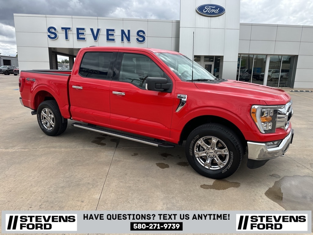 Used 2021 Ford F-150 XLT with VIN 1FTEW1EPXMKE23985 for sale in Enid, OK