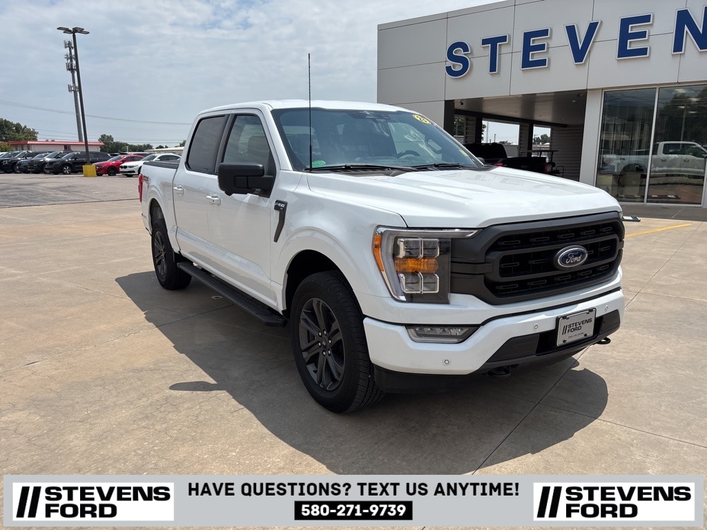 Used 2023 Ford F-150 XLT with VIN 1FTFW1E84PFA43535 for sale in Enid, OK