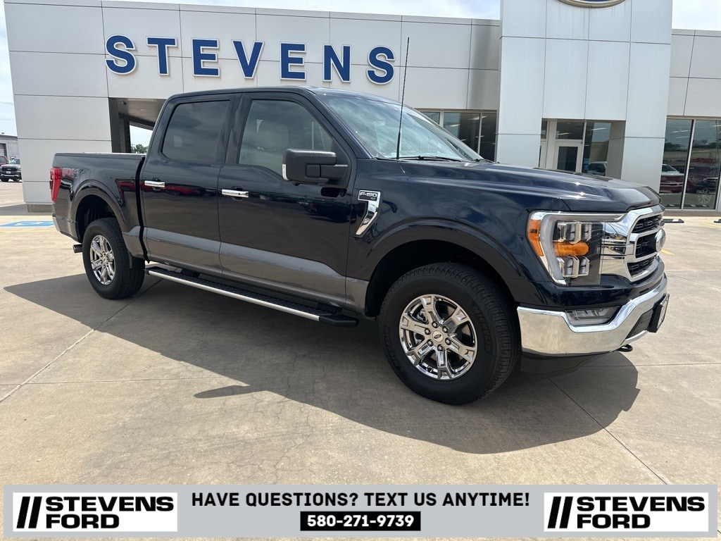 Used 2022 Ford F-150 XLT with VIN 1FTFW1E50NKE09324 for sale in Enid, OK