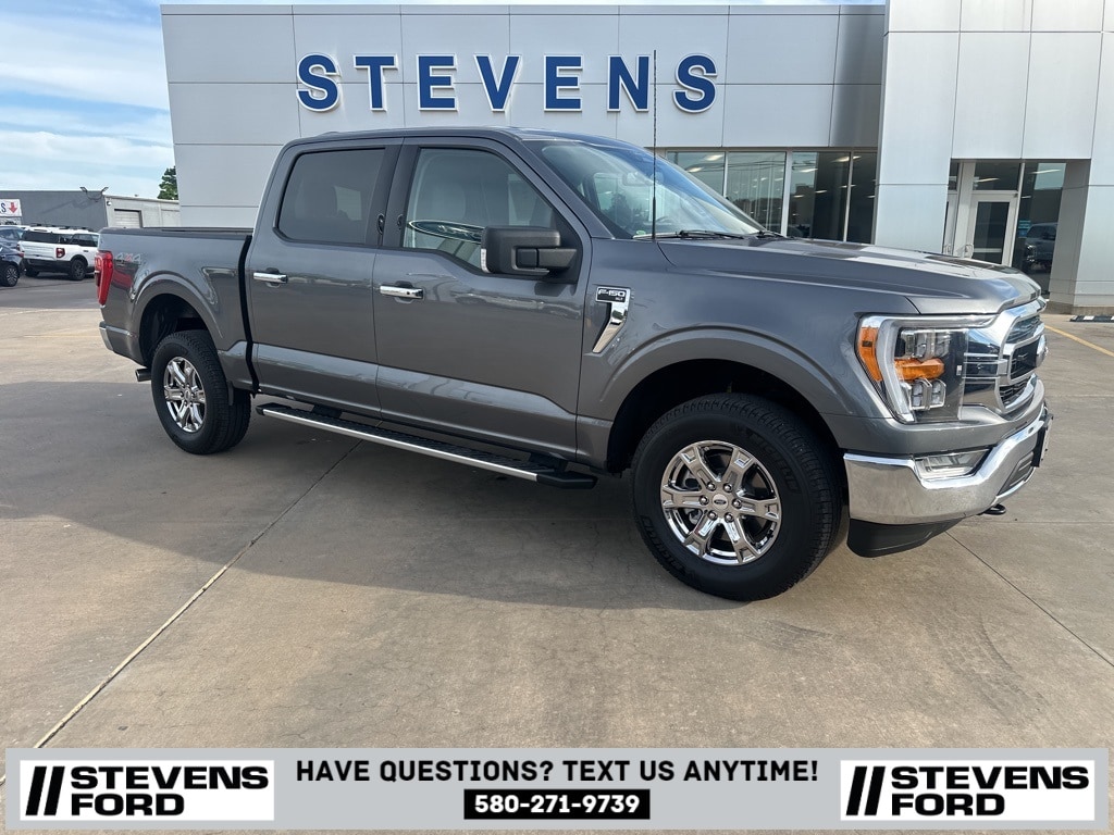 Used 2022 Ford F-150 XLT with VIN 1FTFW1E81NFB41791 for sale in Enid, OK