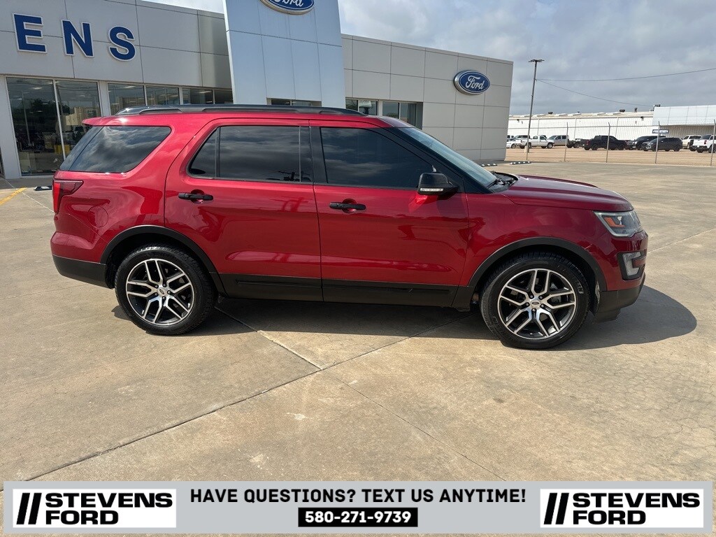 Used 2017 Ford Explorer Sport with VIN 1FM5K8GT8HGC48333 for sale in Enid, OK