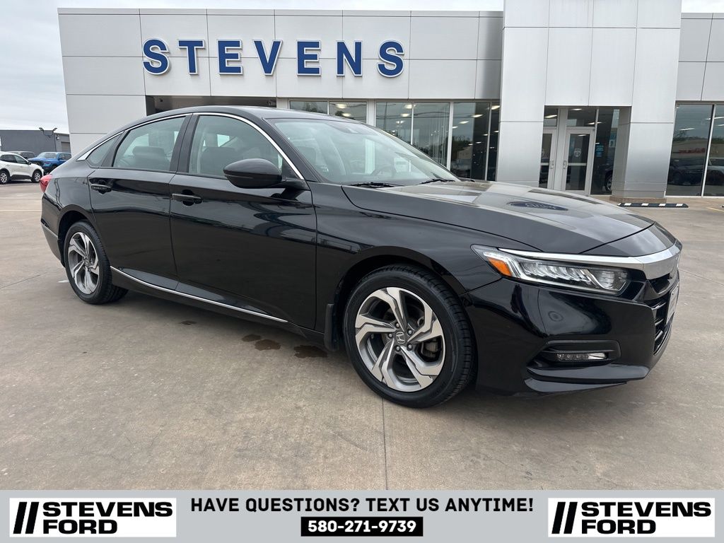 Used 2020 Honda Accord EX-L with VIN 1HGCV1F51LA004520 for sale in Enid, OK