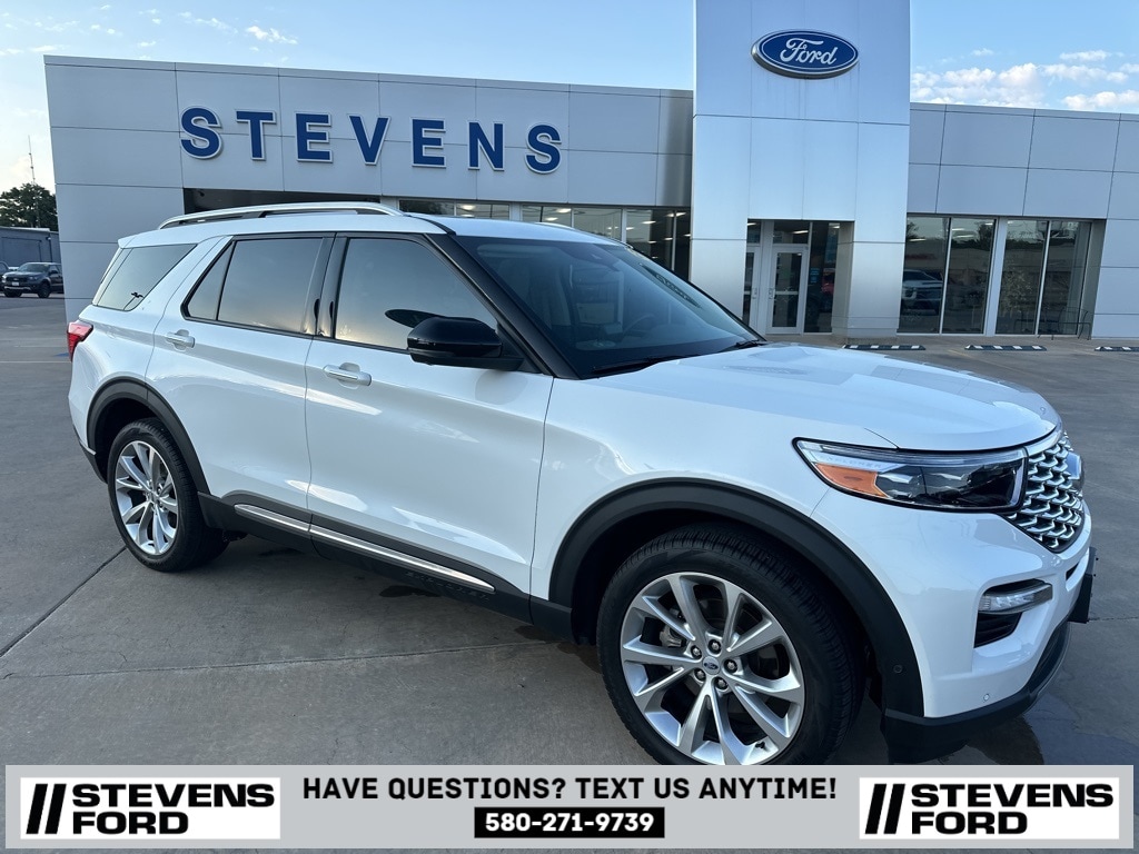 Used 2021 Ford Explorer Platinum with VIN 1FM5K8HCXMGA30130 for sale in Enid, OK