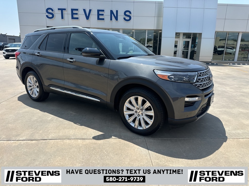 Used 2020 Ford Explorer Limited with VIN 1FMSK8FH9LGB28419 for sale in Enid, OK