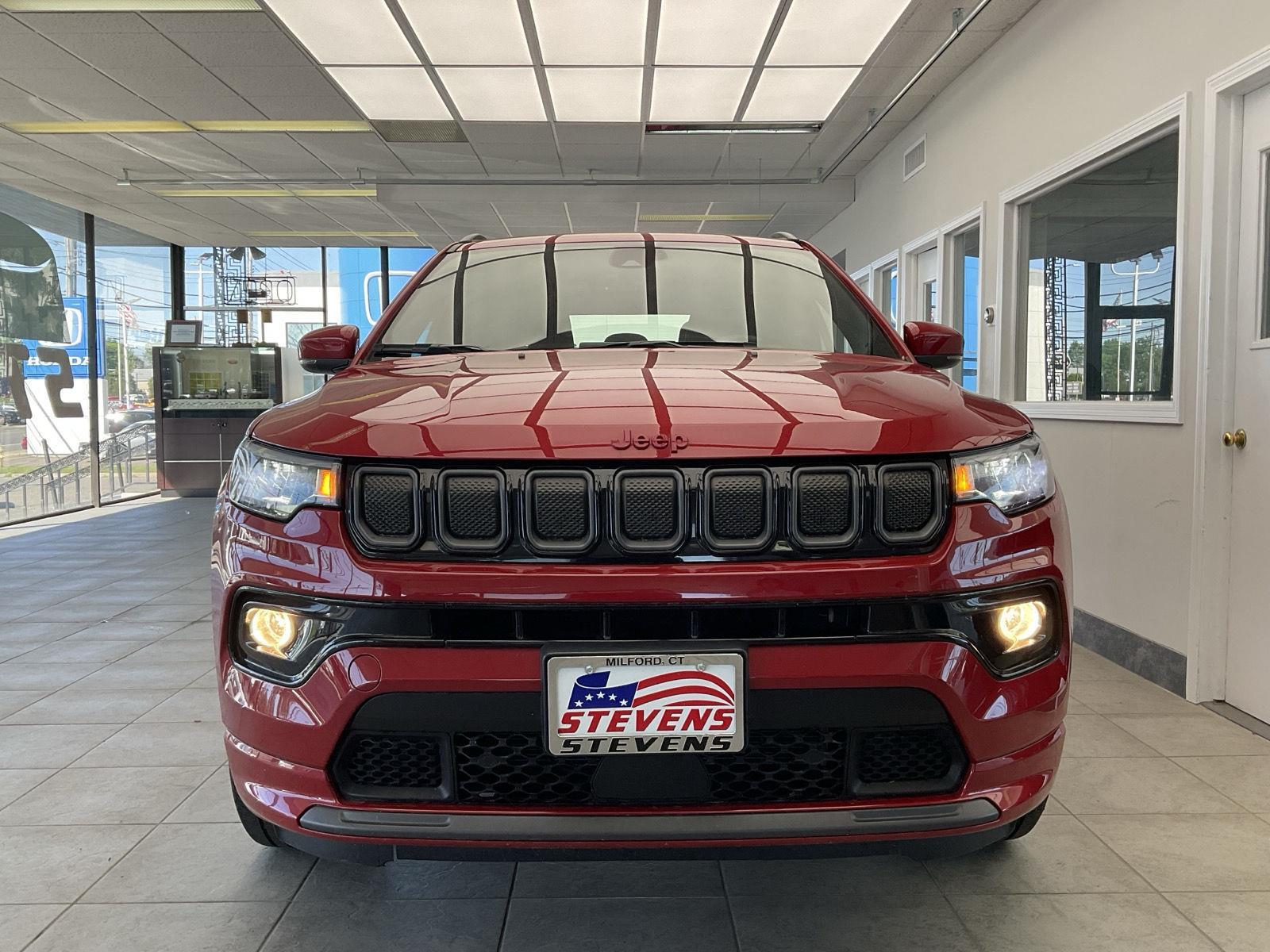 Used 2022 Jeep Compass Limited with VIN 3C4NJDCB0NT150188 for sale in Milford, CT