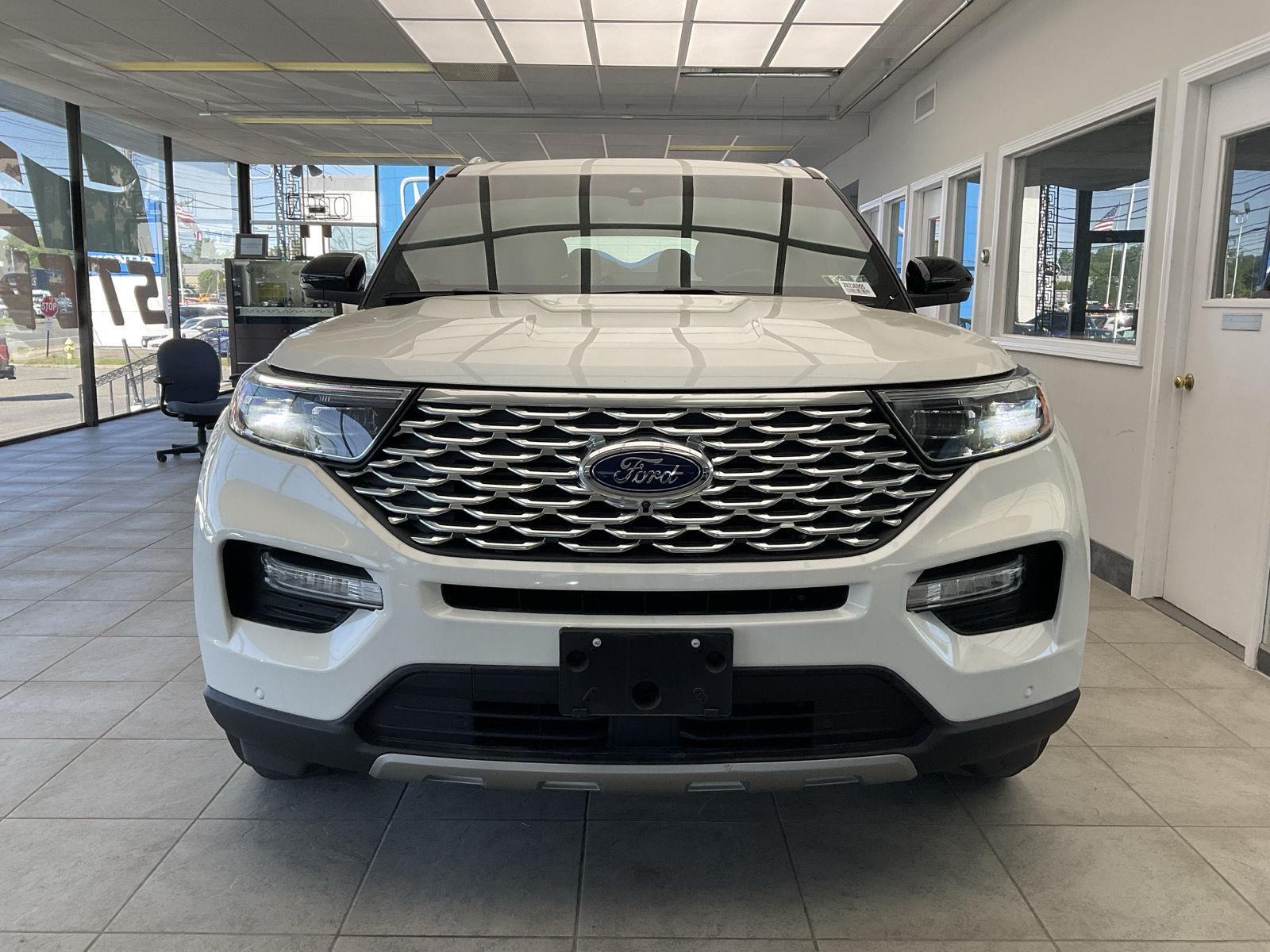 Used 2023 Ford Explorer Platinum with VIN 1FM5K8HC4PGA16955 for sale in Milford, CT