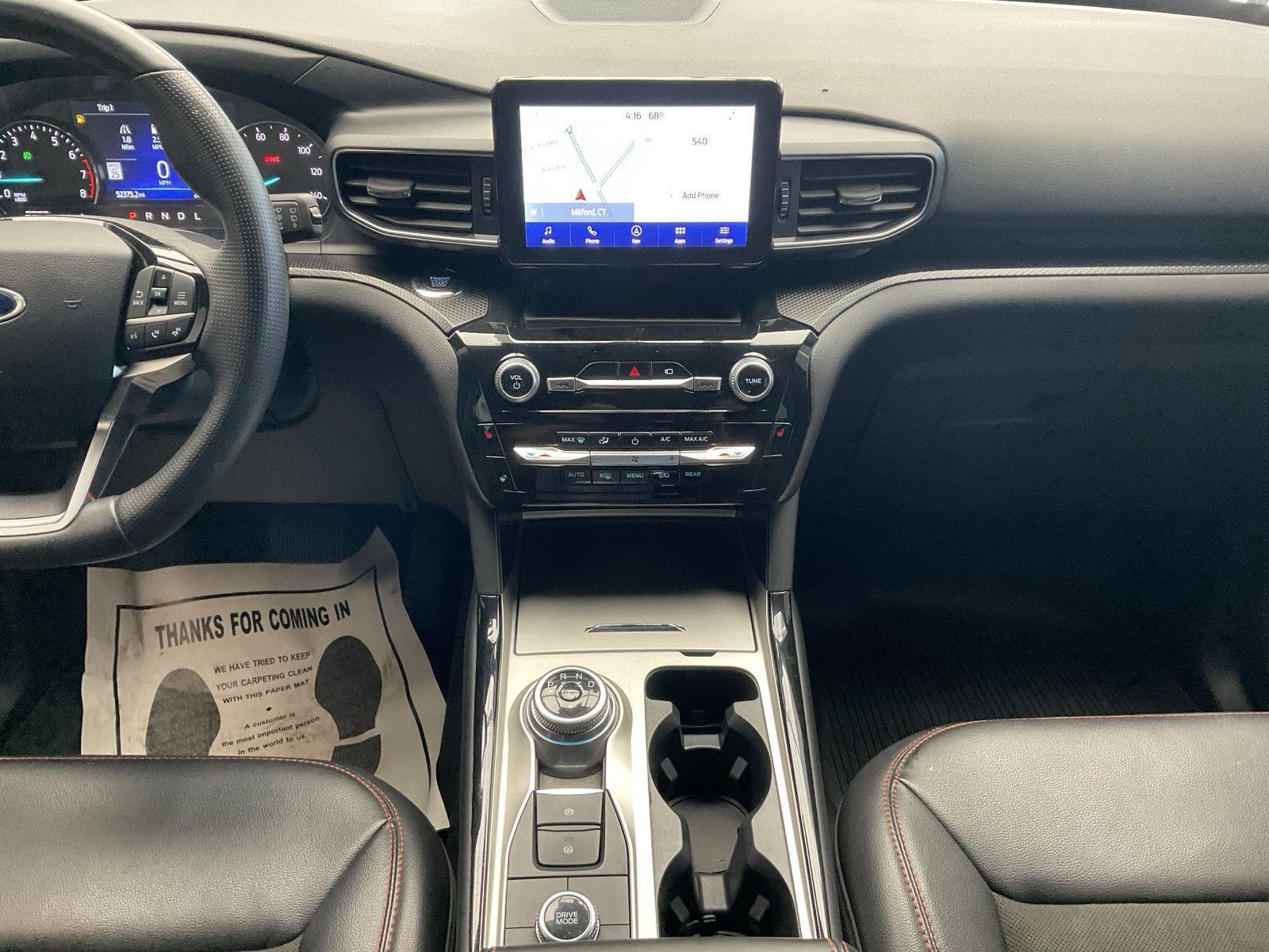 Used 2022 Ford Explorer ST-LINE with VIN 1FMSK8KH5NGB61135 for sale in Milford, CT