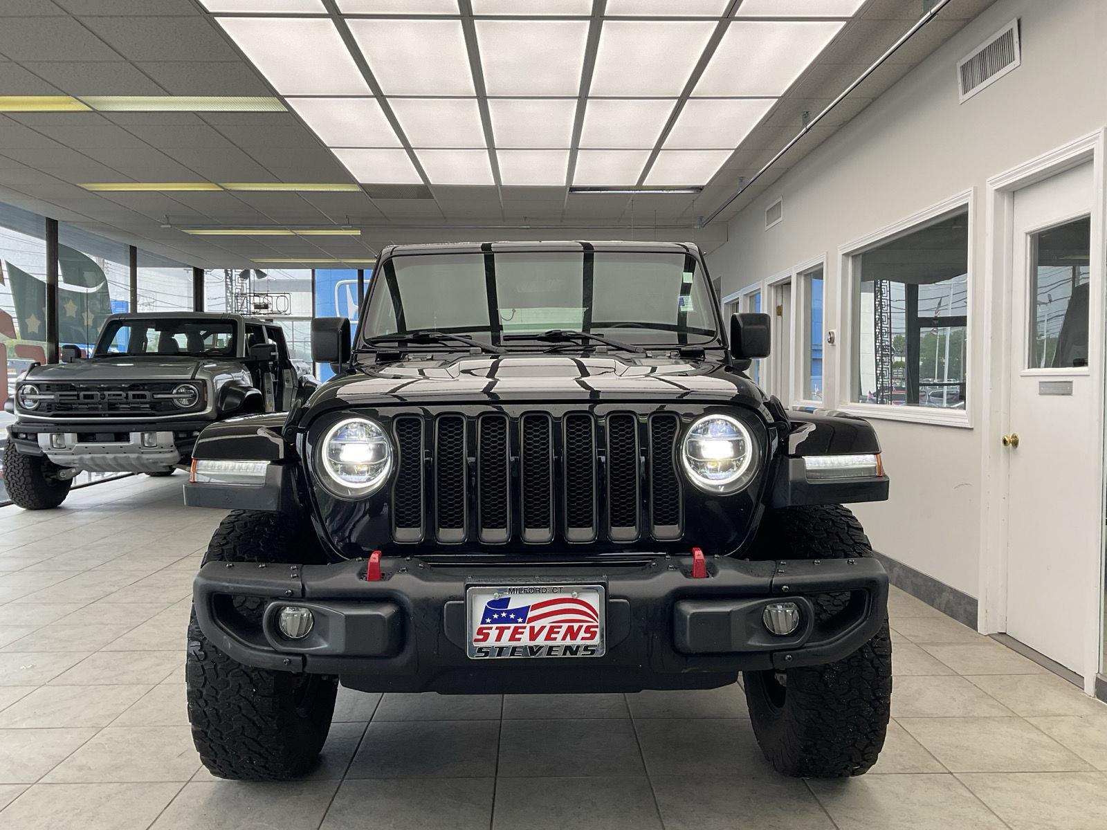 Used 2020 Jeep Wrangler Unlimited Rubicon with VIN 1C4HJXFG5LW251918 for sale in Milford, CT