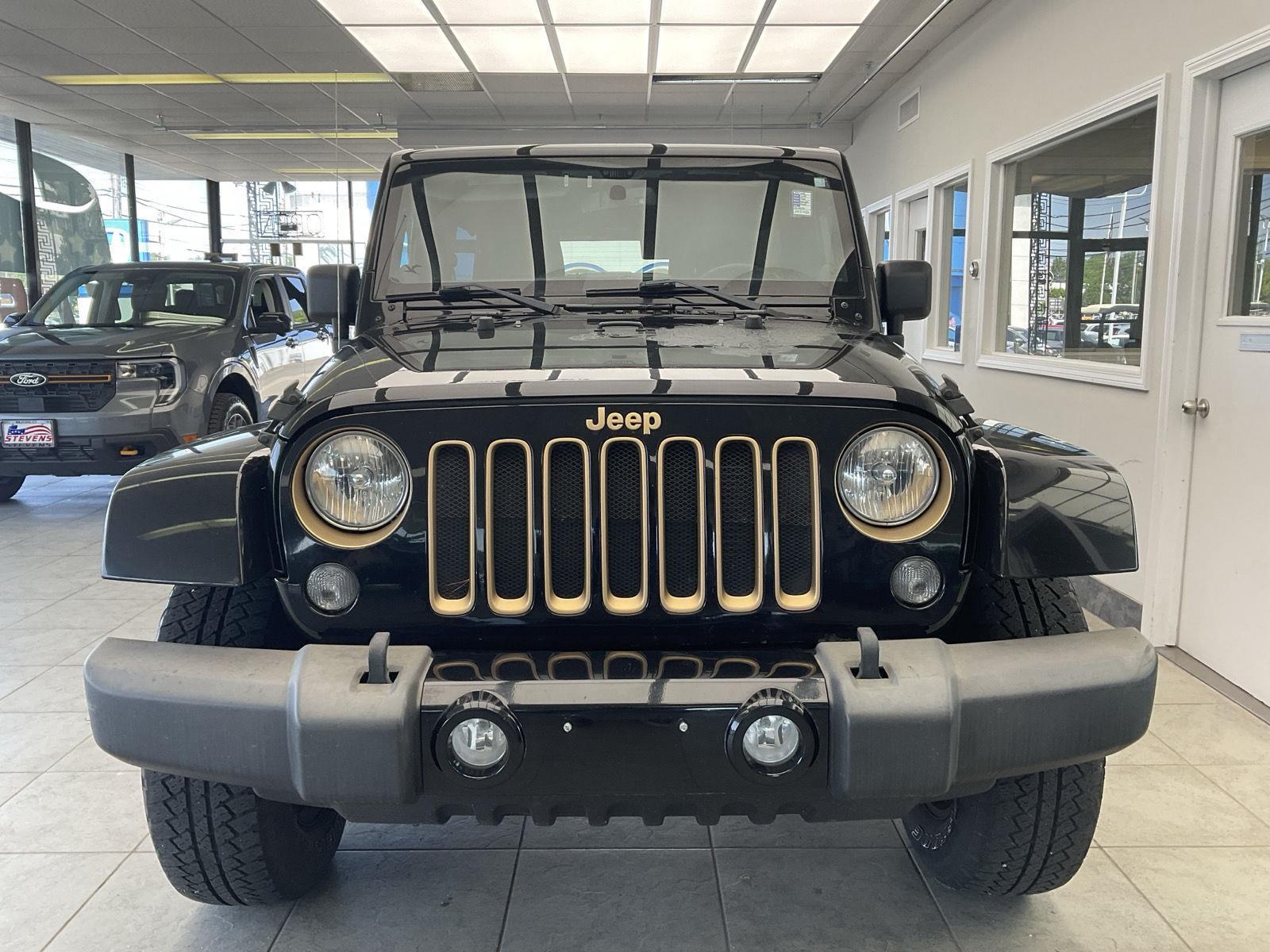 Used 2014 Jeep Wrangler Unlimited Sahara with VIN 1C4BJWEG5EL160959 for sale in Milford, CT