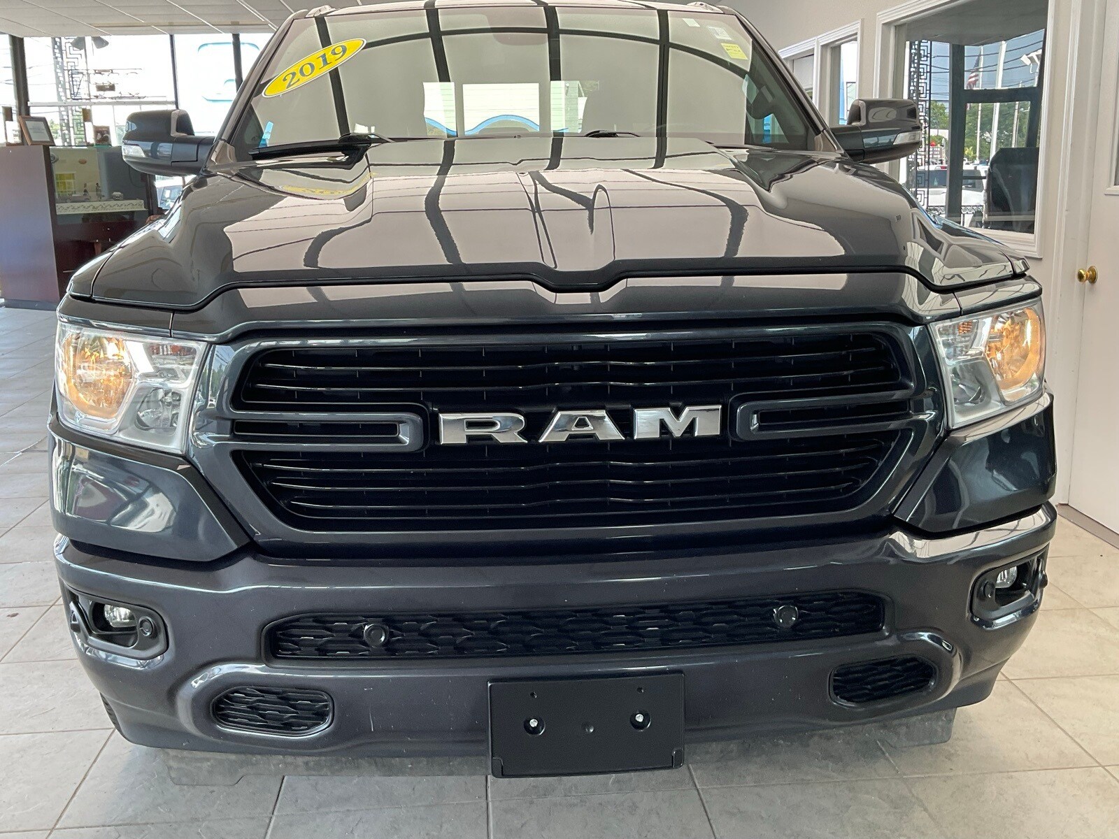 Used 2019 RAM Ram 1500 Pickup Big Horn/Lone Star with VIN 1C6SRFFT9KN677001 for sale in Milford, CT