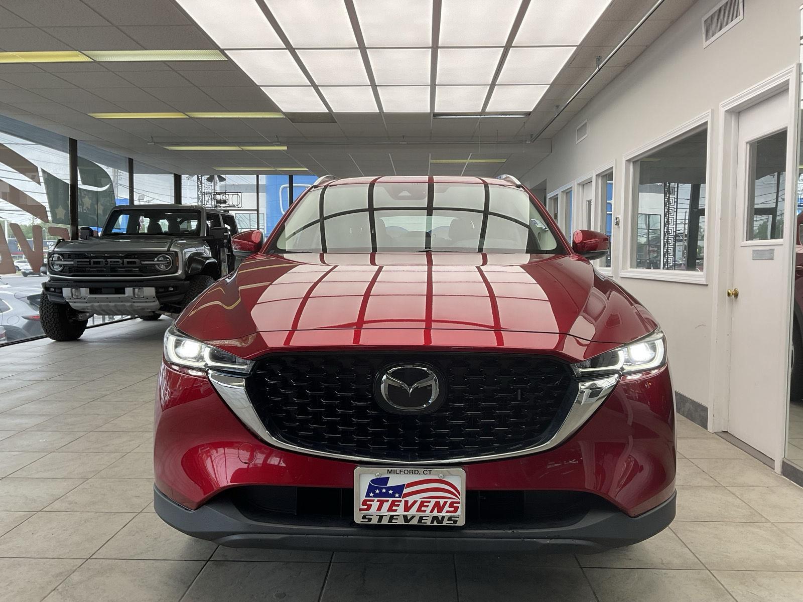 Used 2022 Mazda CX-5 S Premium package with VIN JM3KFBDM3N0646860 for sale in Milford, CT