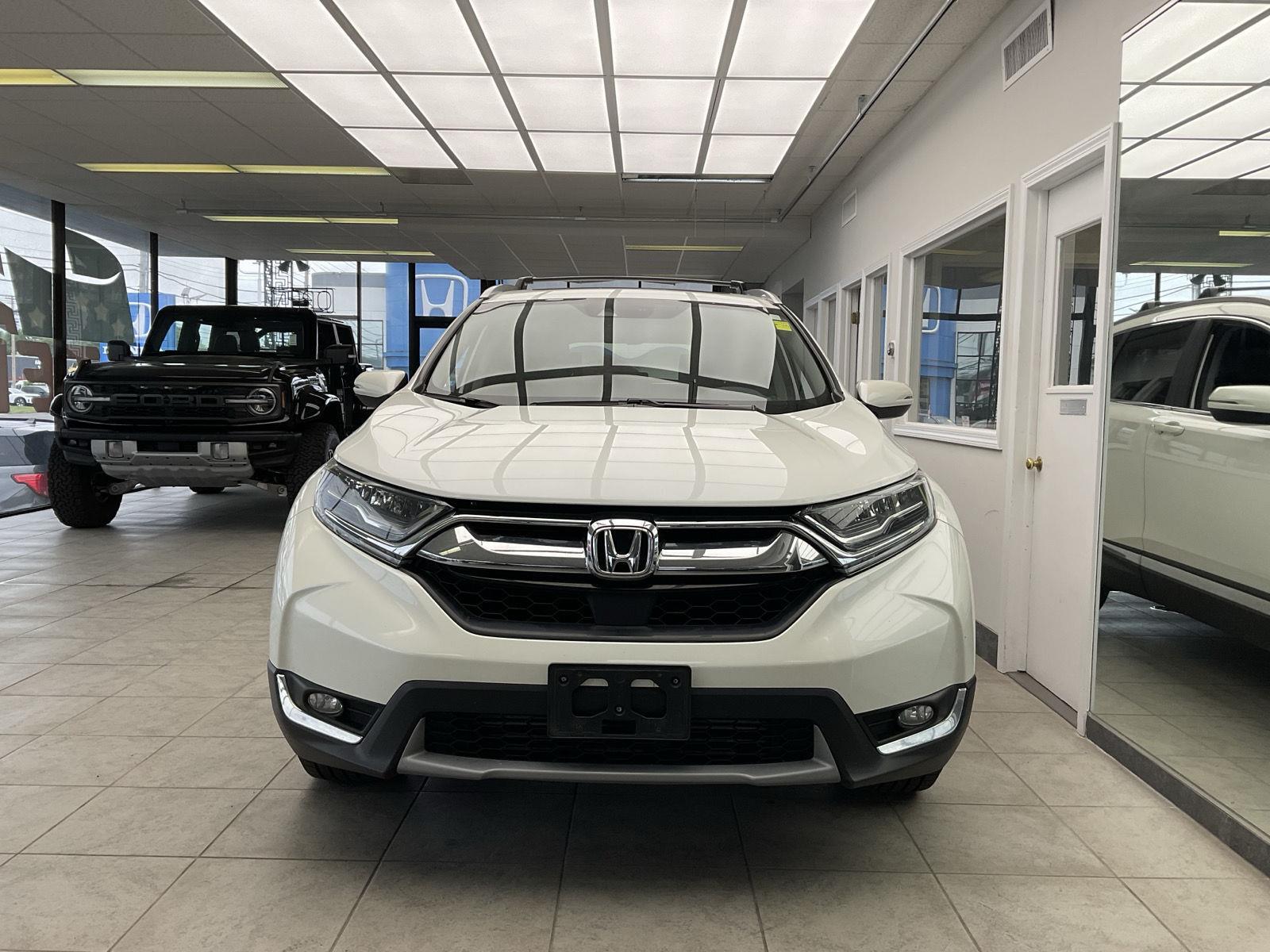 Used 2017 Honda CR-V Touring with VIN 5J6RW2H92HL000834 for sale in Milford, CT