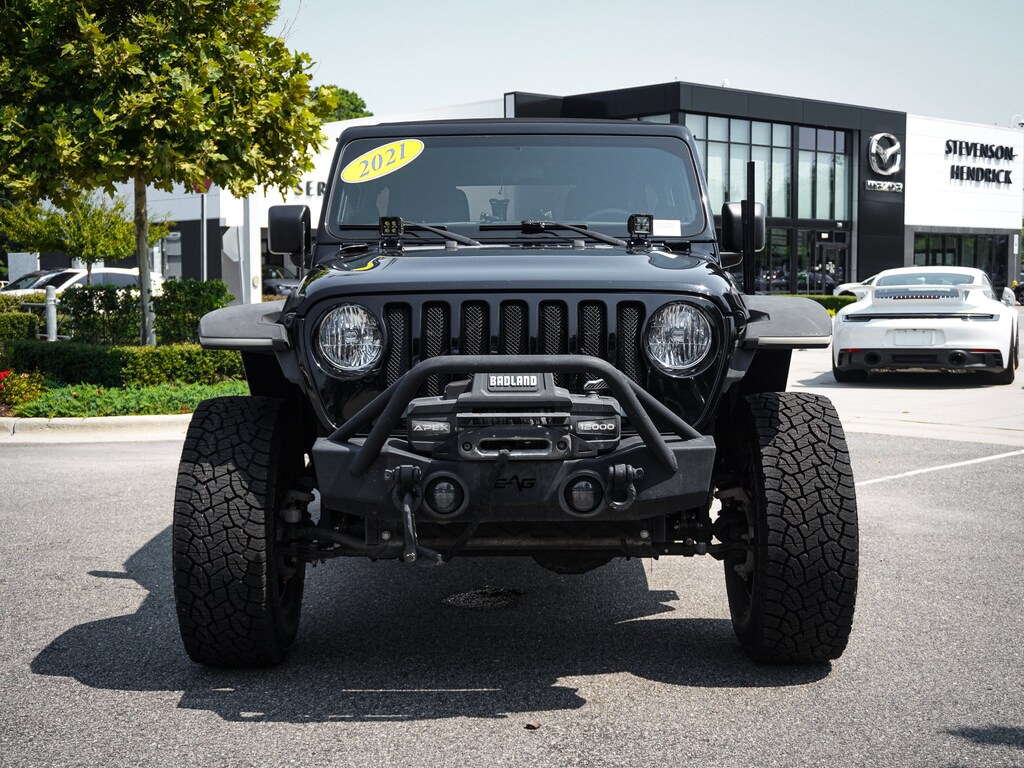 Used 2021 Jeep Wrangler Unlimited Willys Sport Convertible