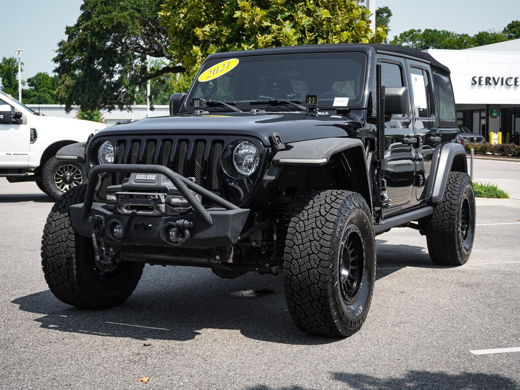 Used 2021 Jeep Wrangler Unlimited Willys Sport Convertible