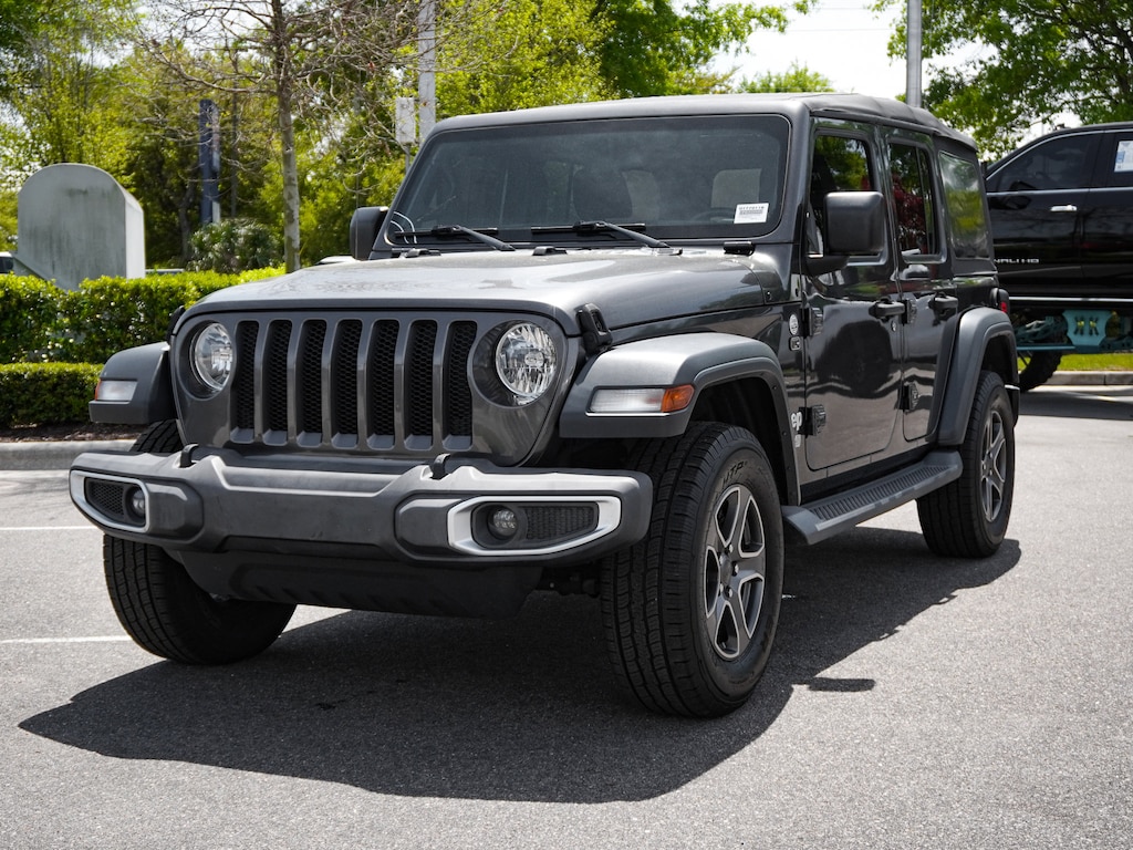 Used 2018 Jeep Wrangler Unlimited Sport S Convertible