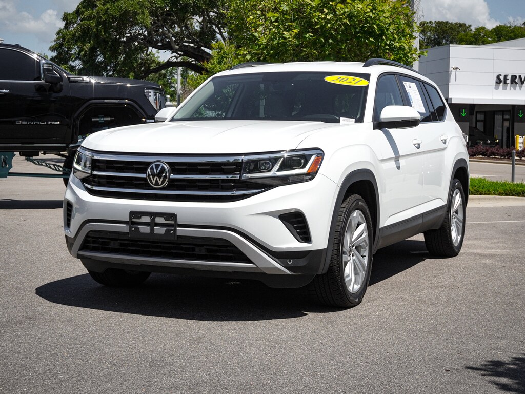 Used 2021 Volkswagen Atlas 3.6L V6 SE w/Technology SUV