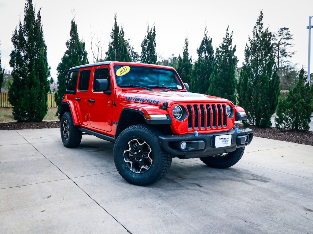 Used 2021 Jeep Wrangler 4xe Unlimited Rubicon Convertible