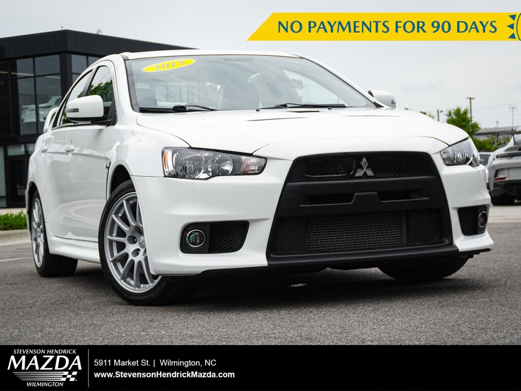 Used 2015 Mitsubishi Lancer Evolution GSR Sedan