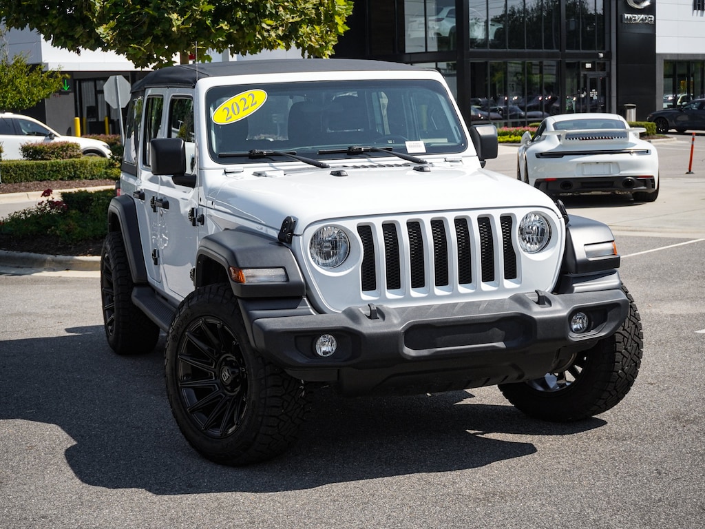Used 2022 Jeep Wrangler Unlimited Sport Convertible