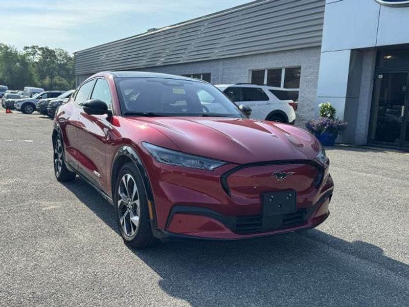 Used 2021 Ford Mustang Mach-E Premium RWD with VIN 3FMTK3R75MMA47032 for sale in Patchogue, NY
