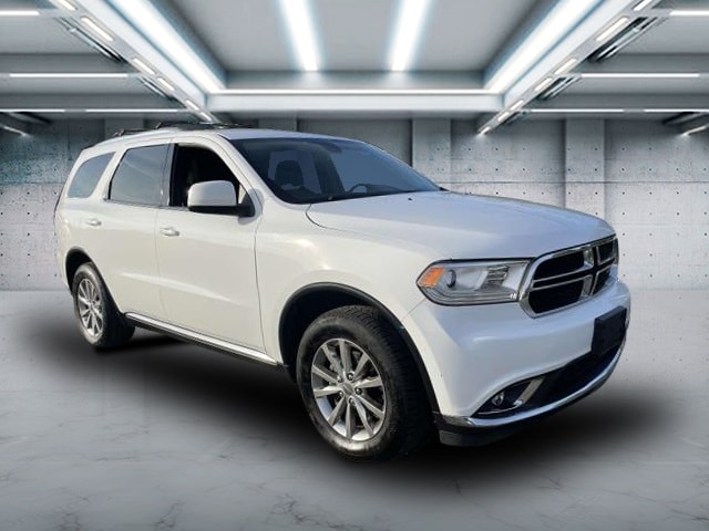 Used 2018 Dodge Durango SXT Plus with VIN 1C4RDJAG8JC330689 for sale in Patchogue, NY