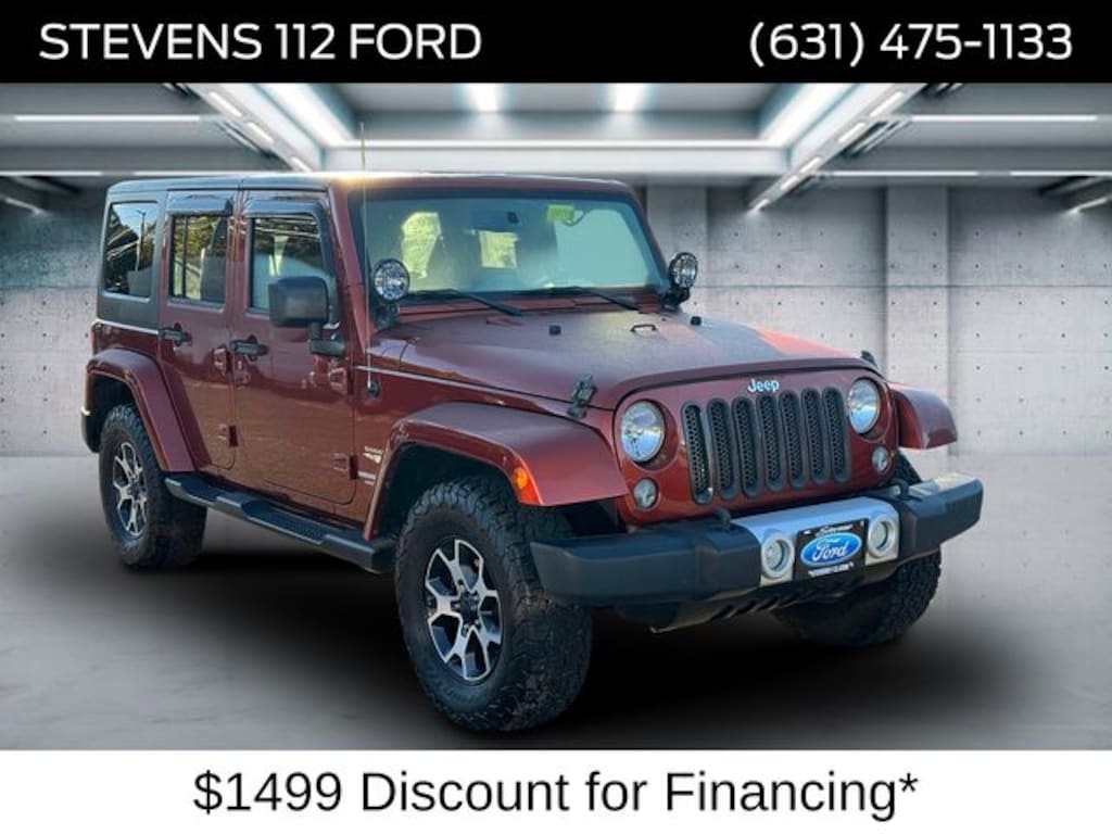 Used 2014 Jeep Wrangler Unlimited Sahara 4x4 For Sale Riverhead NY