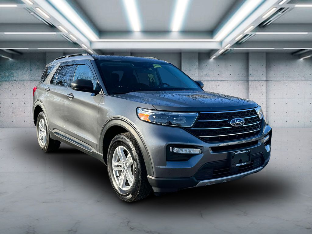 Used 2022 Ford Explorer XLT with VIN 1FMSK8DH6NGB13981 for sale in Patchogue, NY