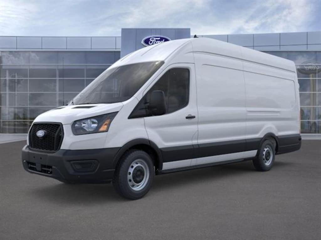 New 2026 Ford Transit Cargo Van T-350 148 EL Hi Rf 9500 Gvwr RWD Extended Cargo Van