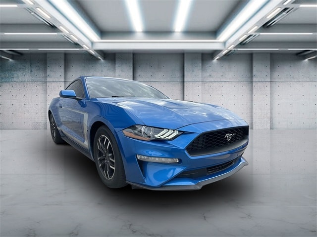 Used 2020 Ford Mustang EcoBoost with VIN 1FA6P8TH2L5129960 for sale in Patchogue, NY