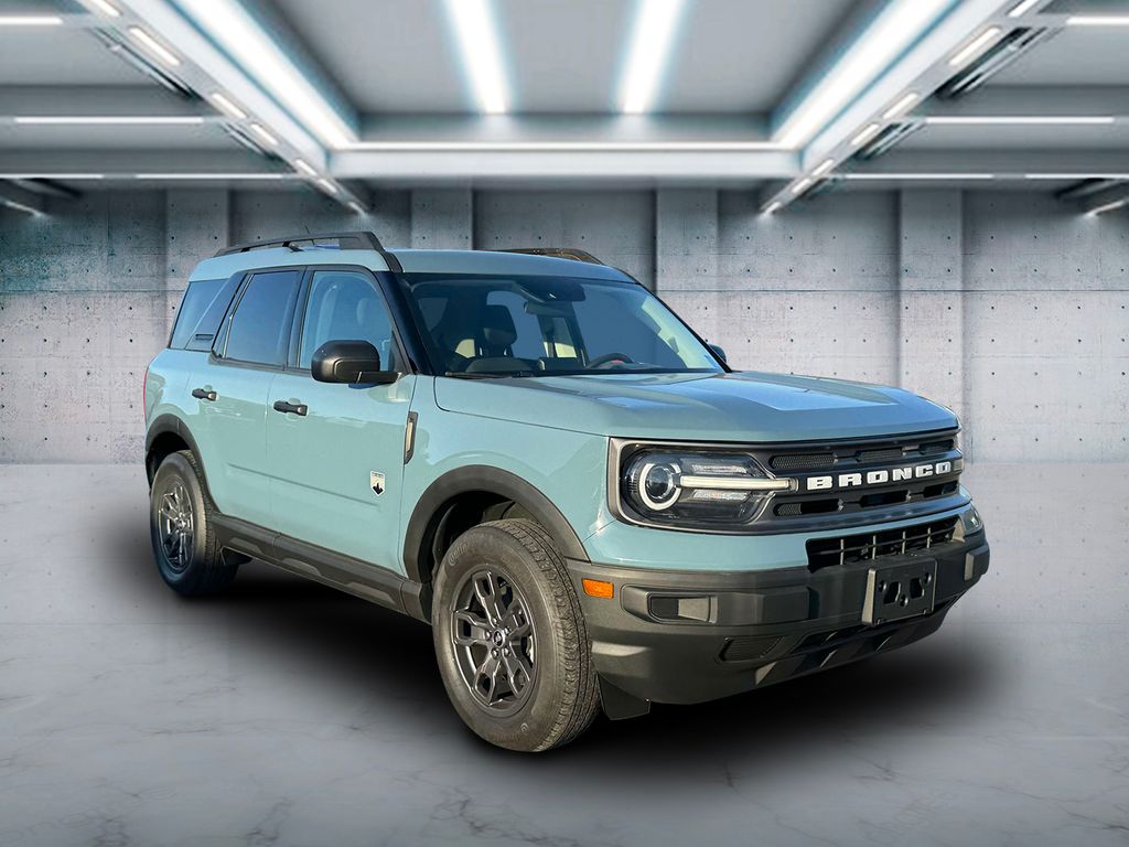 Certified 2022 Ford Bronco Sport Big Bend with VIN 3FMCR9B63NRD01860 for sale in Patchogue, NY