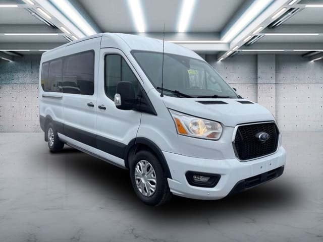 Used 2021 Ford Transit Passenger Van XLT with VIN 1FBAX2C87MKA03828 for sale in Patchogue, NY