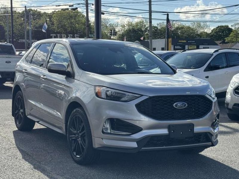 Used 2022 Ford Edge ST-Line with VIN 2FMPK4J97NBA56788 for sale in Patchogue, NY