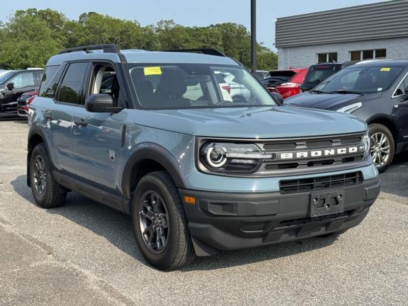 Used 2022 Ford Bronco Sport Big Bend with VIN 3FMCR9B61NRE18692 for sale in Patchogue, NY