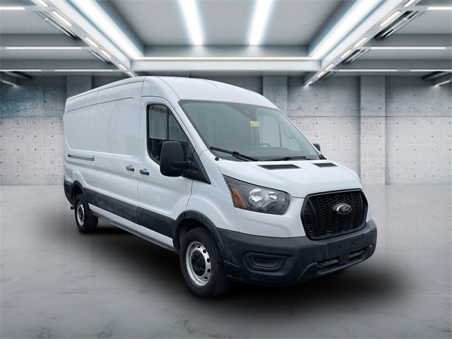 Used 2021 Ford Transit Van Base with VIN 1FTBR1C84MKA12832 for sale in Patchogue, NY