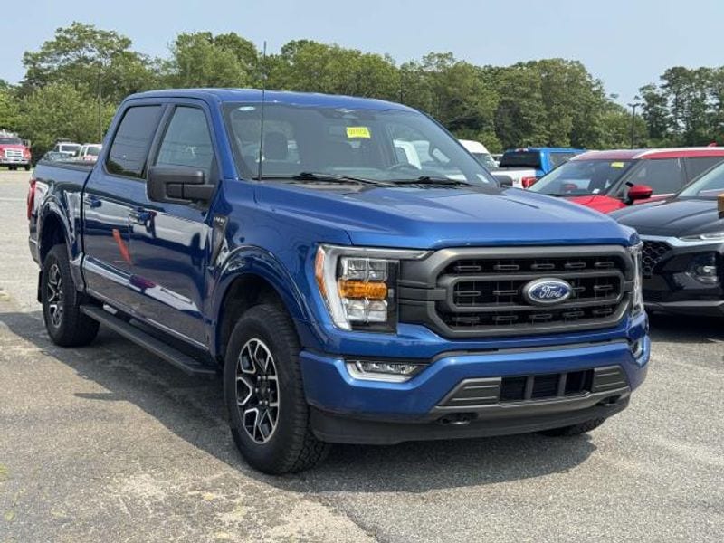 Used 2023 Ford F-150 XLT with VIN 1FTEW1EP8PKE26016 for sale in Patchogue, NY